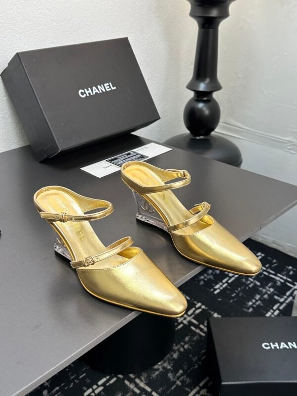 Chanel’s new high heels are made of lambskin