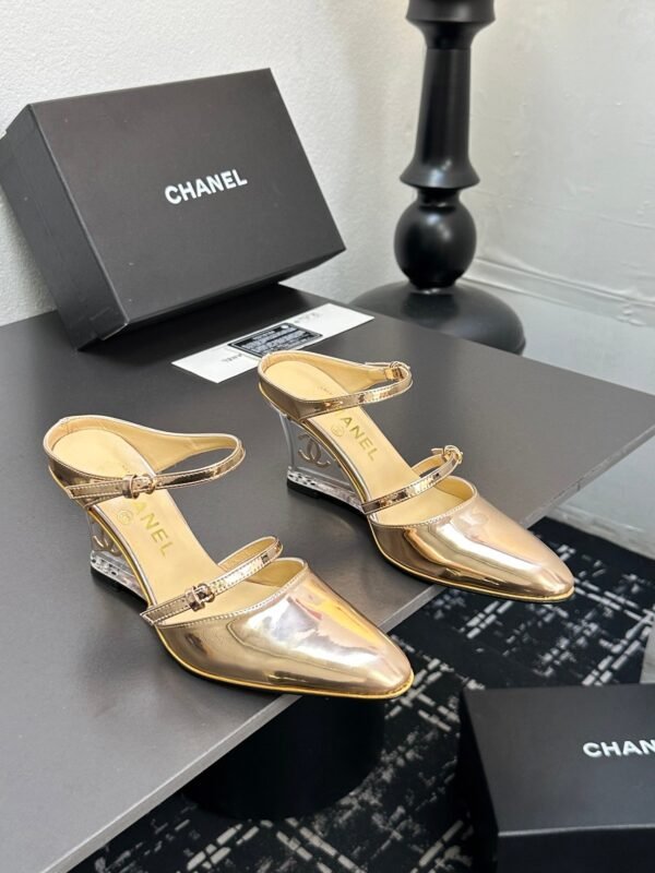 Chanel’s new high heels are made of lambskin