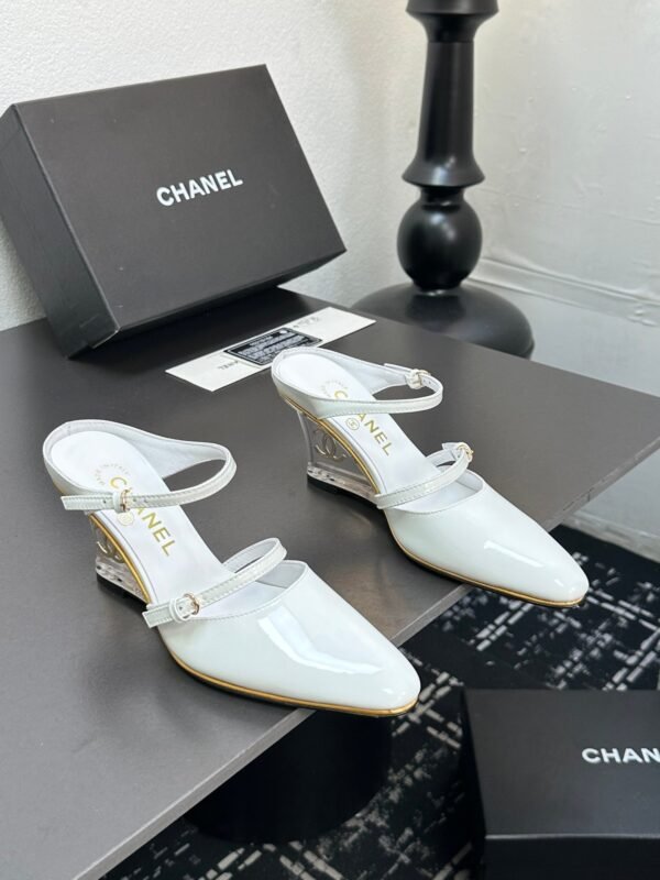 Chanel’s new high heels are made of lambskin