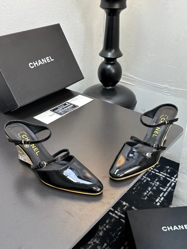 Chanel’s new high heels are made of lambskin