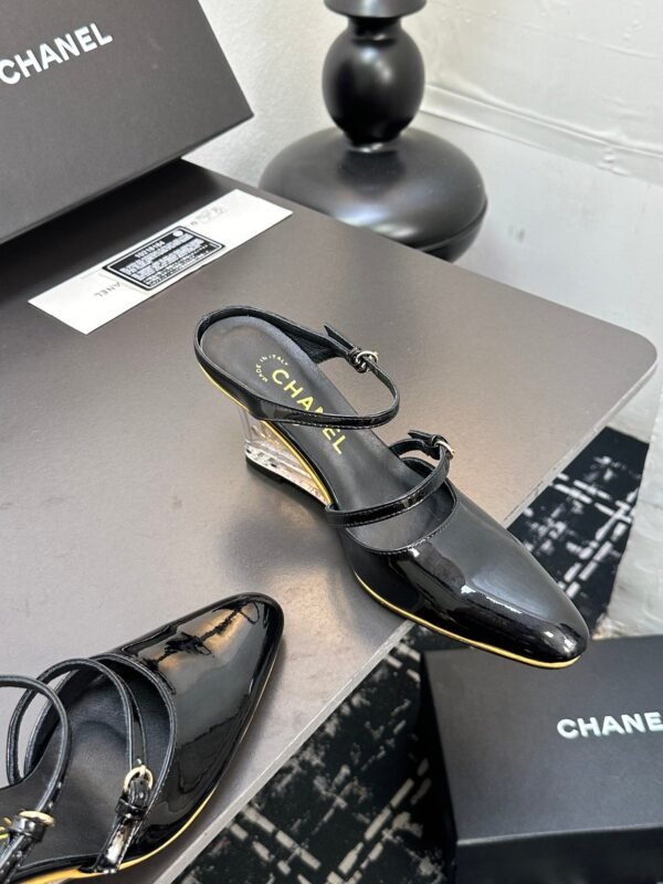 Chanel’s new high heels are made of lambskin