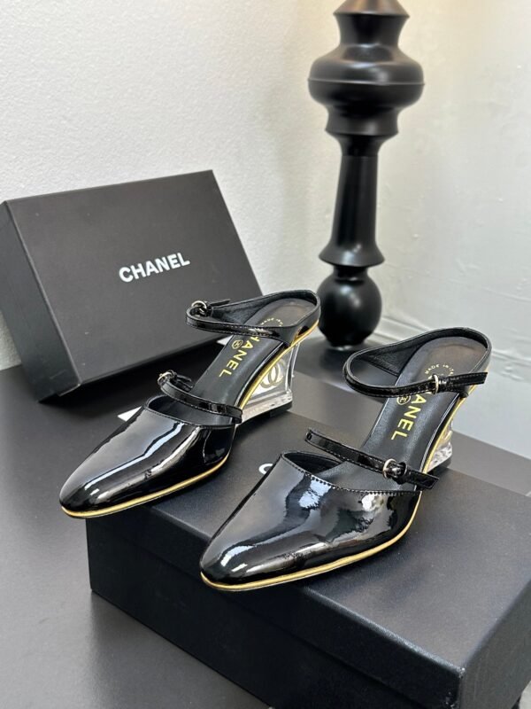 Chanel’s new high heels are made of lambskin