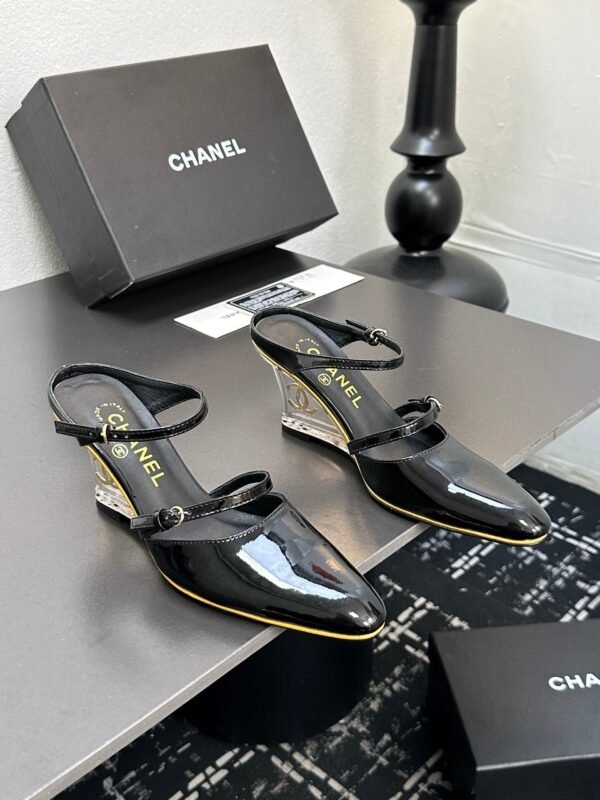 Chanel’s new high heels are made of lambskin