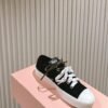 miumiu casual canvas sole thickness 3cm advanced version 35-41