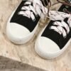 miumiu casual canvas sole thickness 3cm advanced version 35-41