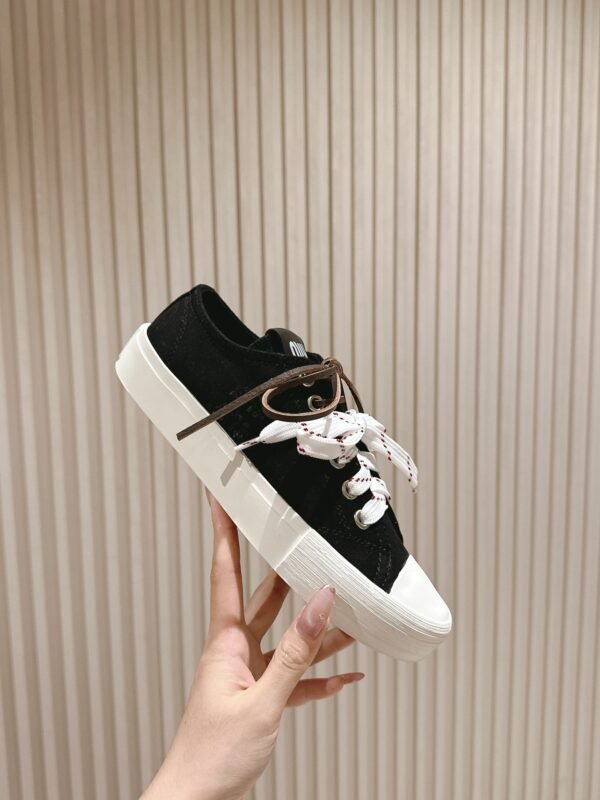 miumiu casual canvas sole thickness 3cm advanced version 35-41
