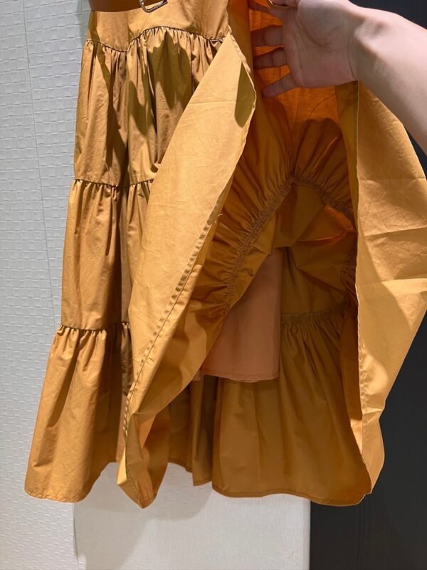 Max Mara 2025 New Arrival Sleeveless Belt Dress