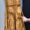 Max Mara 2025 New Arrival Sleeveless Belt Dress