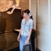 Chanel 2025 Summer New V-neck Short Sleeve Cardigan High Quality