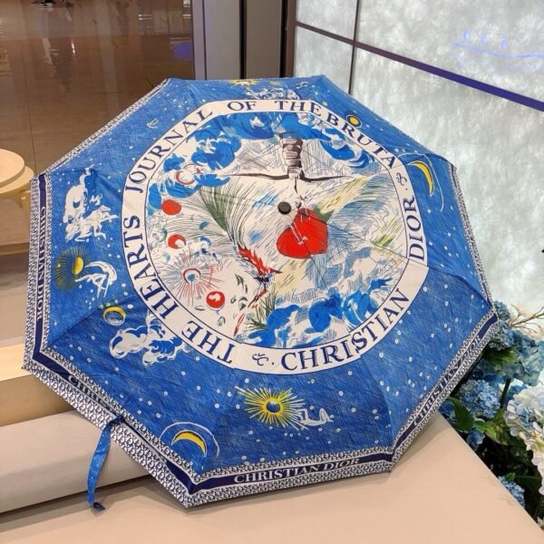 Chanel parasol new summer umbrella outdoor umbrella fully automatic