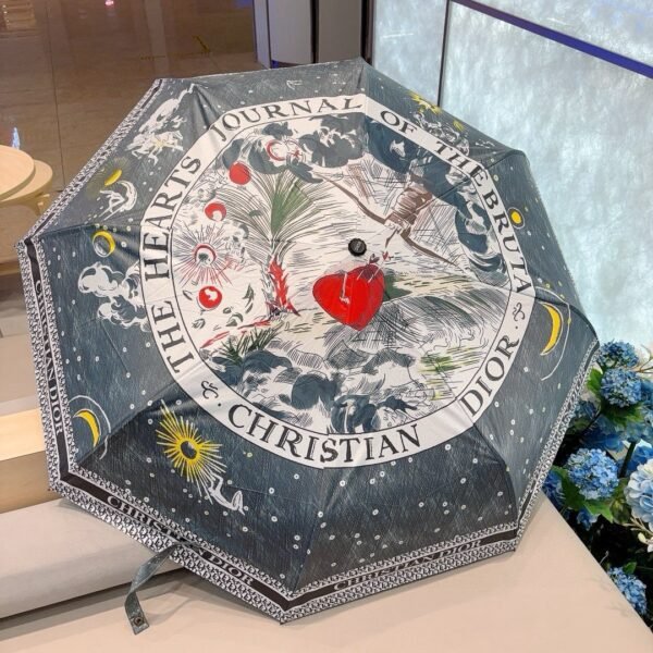 Chanel parasol new summer umbrella outdoor umbrella fully automatic