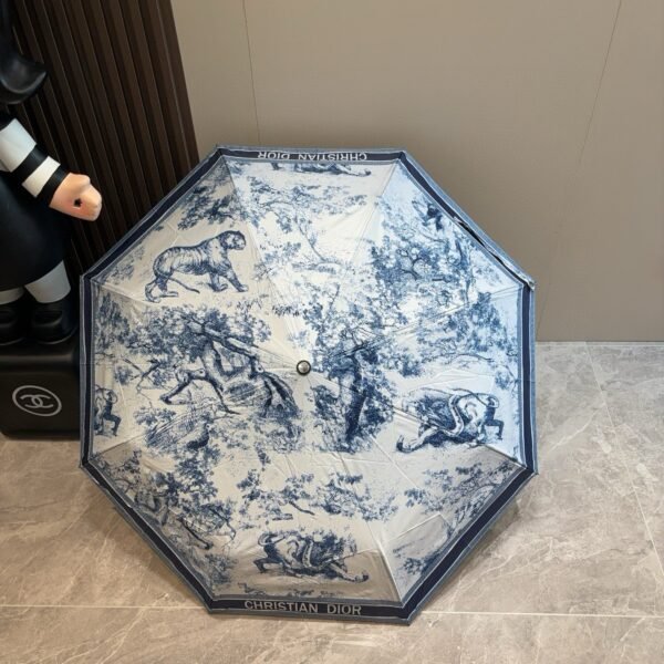 Chanel parasol new summer umbrella outdoor umbrella fully automatic