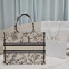 DIOR Beige Millefiori Embroidered Medium Book Tote 36 x 27.5 x 16.5cm Premium