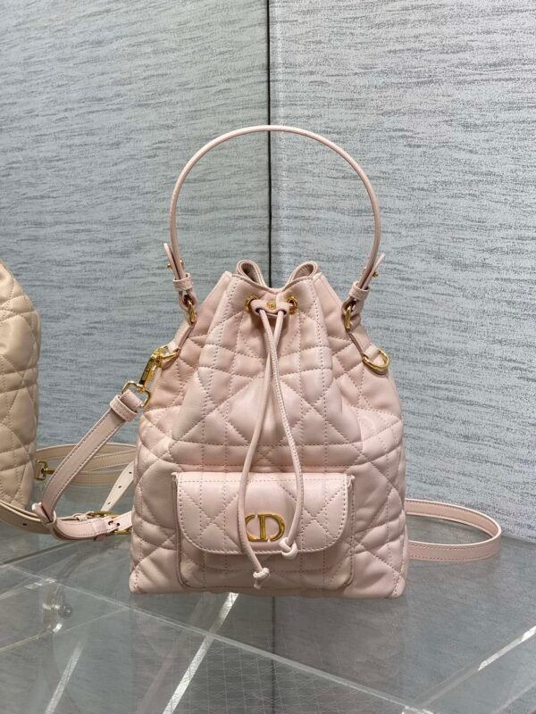 DIOR Caro Bucket Bag Series 1:1 Premium Edition 20x9x24cm