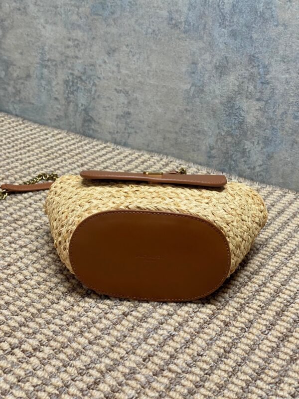 YSL new straw mini MANON bag high-end version 23x12x6cm