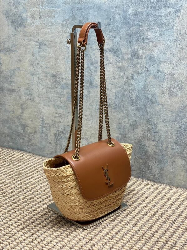 YSL new straw mini MANON bag high-end version 23x12x6cm