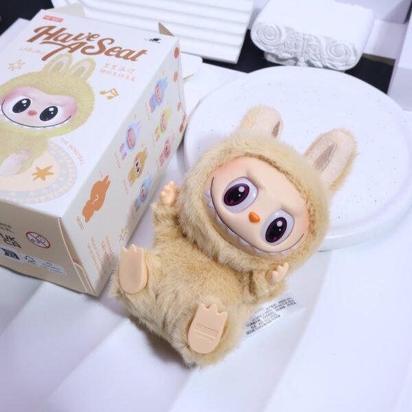 Bubble Mart labubu plush doll keychain pendant