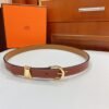 Hermès Ecuyere calfskin belt premium version width 2.4cm