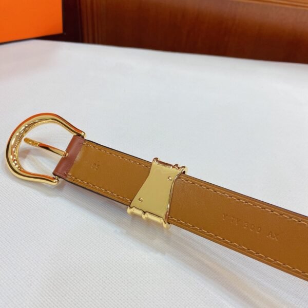Hermès Ecuyere calfskin belt premium version width 2.4cm