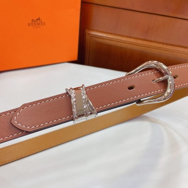 Hermès Ecuyere calfskin belt premium version width 2.4cm