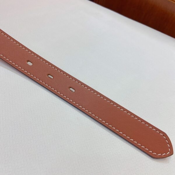 Hermès Ecuyere calfskin belt premium version width 2.4cm