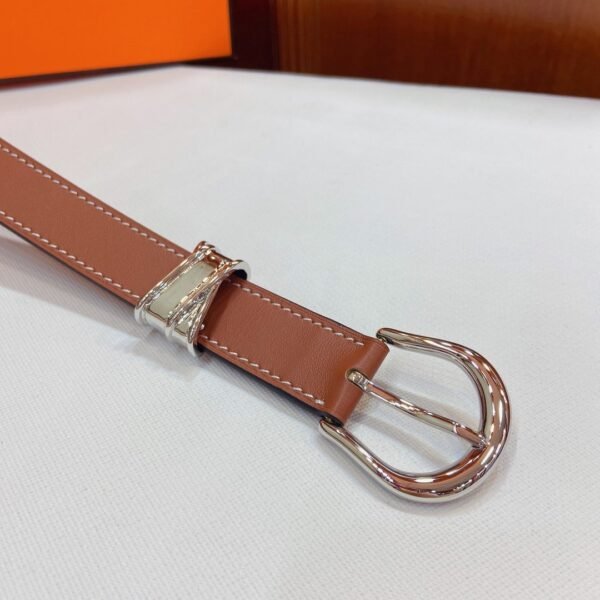 Hermès Ecuyere calfskin belt premium version width 2.4cm