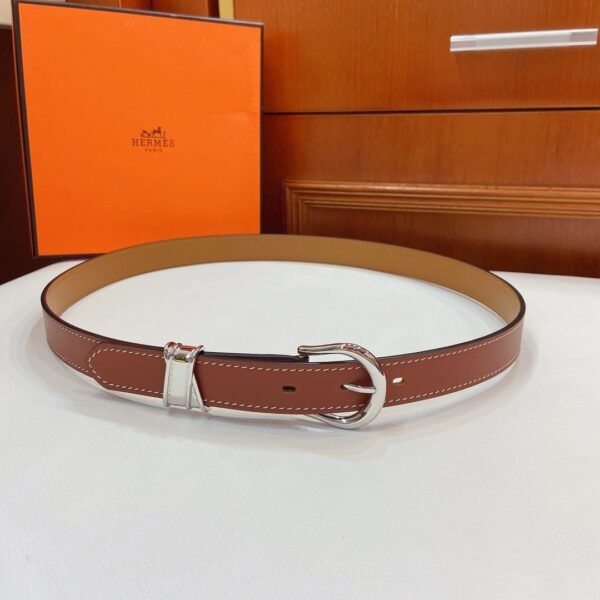 Hermès Ecuyere calfskin belt premium version width 2.4cm