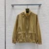 GUCCI summer new dark jacquard stand collar jacket + high waist shorts