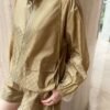GUCCI summer new dark jacquard stand collar jacket + high waist shorts