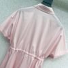 miu miu pink short sleeve dress quality dress