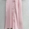 miu miu pink short sleeve dress quality dress