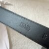 PRADA belt premium version genuine leather material width 3.8cm