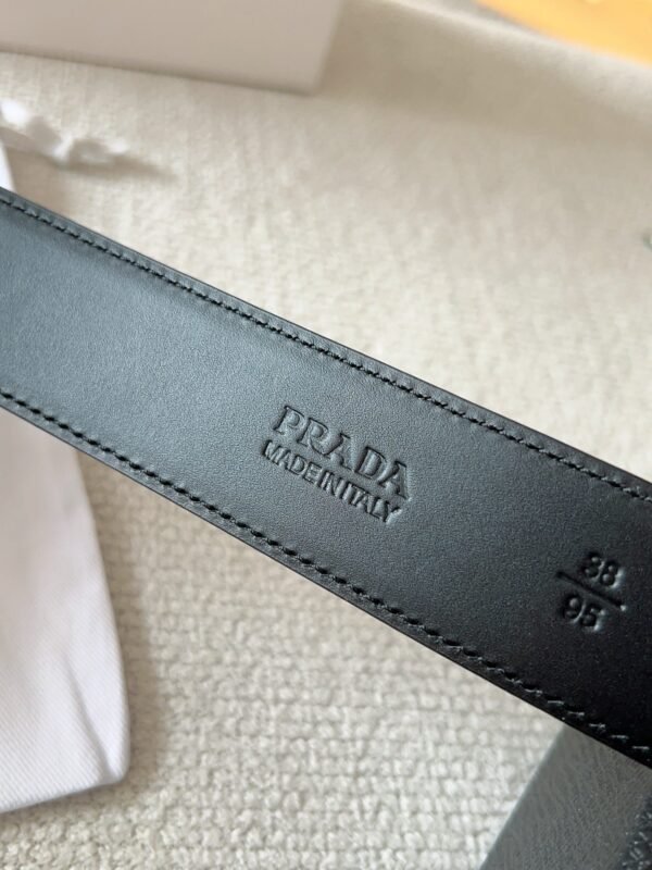 PRADA belt premium version genuine leather material width 3.8cm