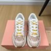 miumiu 2025 new technology fabric sneakers Premium Shoe thickness: 3.5cm