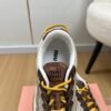 miumiu 2025 new technology fabric sneakers Premium Shoe thickness: 3.5cm