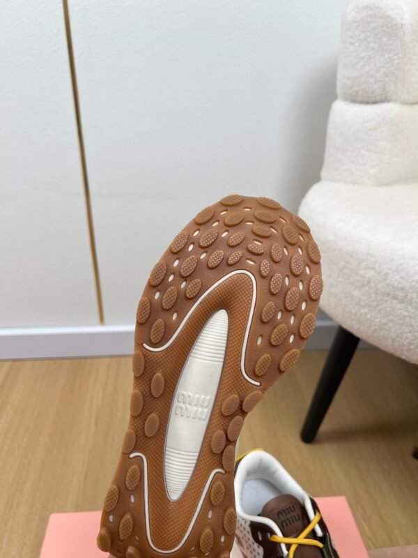 miumiu 2025 new technology fabric sneakers Premium Shoe thickness: 3.5cm