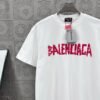 BALENCIAGA Simple letter LOGO + BB big letter printing process 330g round neck short sleeve high quality T-shirt