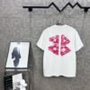 BALENCIAGA Simple letter LOGO + BB big letter printing process 330g round neck short sleeve high quality T-shirt