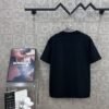 BURBERRY Hollow Warhorse LOGO logo three-dimensional glue dripping process 330g round neck short sleeve high quality T-shirt