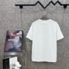 BURBERRY Hollow Warhorse LOGO logo three-dimensional glue dripping process 330g round neck short sleeve high quality T-shirt