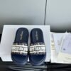 DIOR latest ultra-light letter beach thick-soled slippers advanced version of high-quality slippers