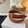 CELINE ELEGANT CHARM TAURILLON leather belt premium version
