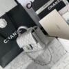 Chanel silver AS2431 ball pattern handbag autumn and winter latest CF handbag series advanced version size：20x14x7cm