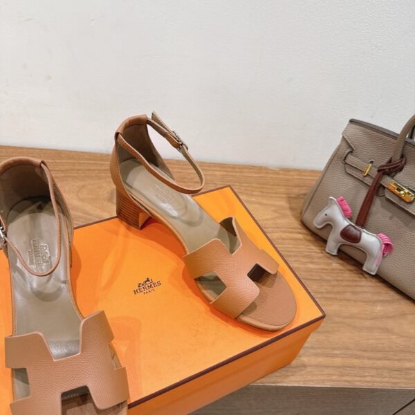 Hermès new high-heeled sandals