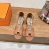 Hermès new high-heeled sandals