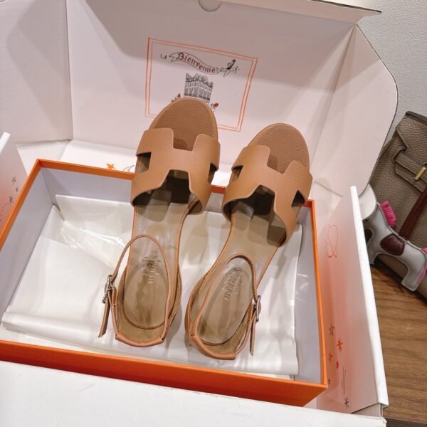 Hermès new high-heeled sandals