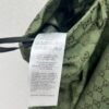 GUCCI series green jacquard suit trousers Advanced handmade high-quality trousers