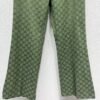GUCCI series green jacquard suit trousers Advanced handmade high-quality trousers