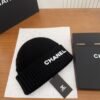 Chanel autumn and winter knitted hat