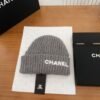 Chanel autumn and winter knitted hat